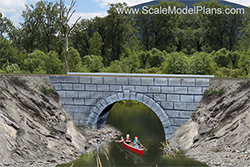 Stone Foot Bridge N scale