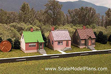 Z scale cardstock kit